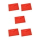 thumbnail image 1 of Inteprter 10 unids/set organizador de carpetas transparente impermeable para documentos almacenamiento portátil transparente rojo sólido 18 A4 Type2 NO2, 1 of 6