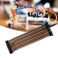 thumbnail image 4 of Cables de puente de 10/20/30 CM Cables Dupont Cables multicolores DuPont Rainbow de 40 pines, 4 of 8