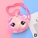 thumbnail image 2 of Bolso bandolera de peluche creativo transfronterizo, bolso de hombro infantil de dibujos animados, bolso cosmético redondo, bolso de almacenamiento para teléfono móvil femenino, 2 of 2