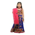 thumbnail image 2 of Ahhaaaa Kids Ethnic Cotton Lehenga Choli Chania Choli Set For Baby Girls, 2 of 22
