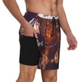 thumbnail image 2 of Balery Beautiful Dreamcatcher1 Bañador para hombre, shorts de playa de secado rápido con entrepierna y forro de compresión-X-Large, 2 of 6