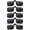 5pack-gray-5, variant on Clip Sunglasses for Men Women Polarized Fit Over Prescription Glasses Fishing Driving