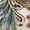CZC157, variant on Cream Paisley Floral Textile Women Dress V-Neck Short Sleeve Flowy Swing Party Midi Dress