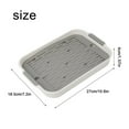 thumbnail image 3 of Litter Box Small Pet Toilet Tray Guinea Pig Litter Tray Toilet Box C, 3 of 9