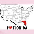 thumbnail image 2 of CafePress - I Love Florida Infant Bodysuit - Baby Light Bodysuit, Size Newborn - 24 Months, 2 of 4