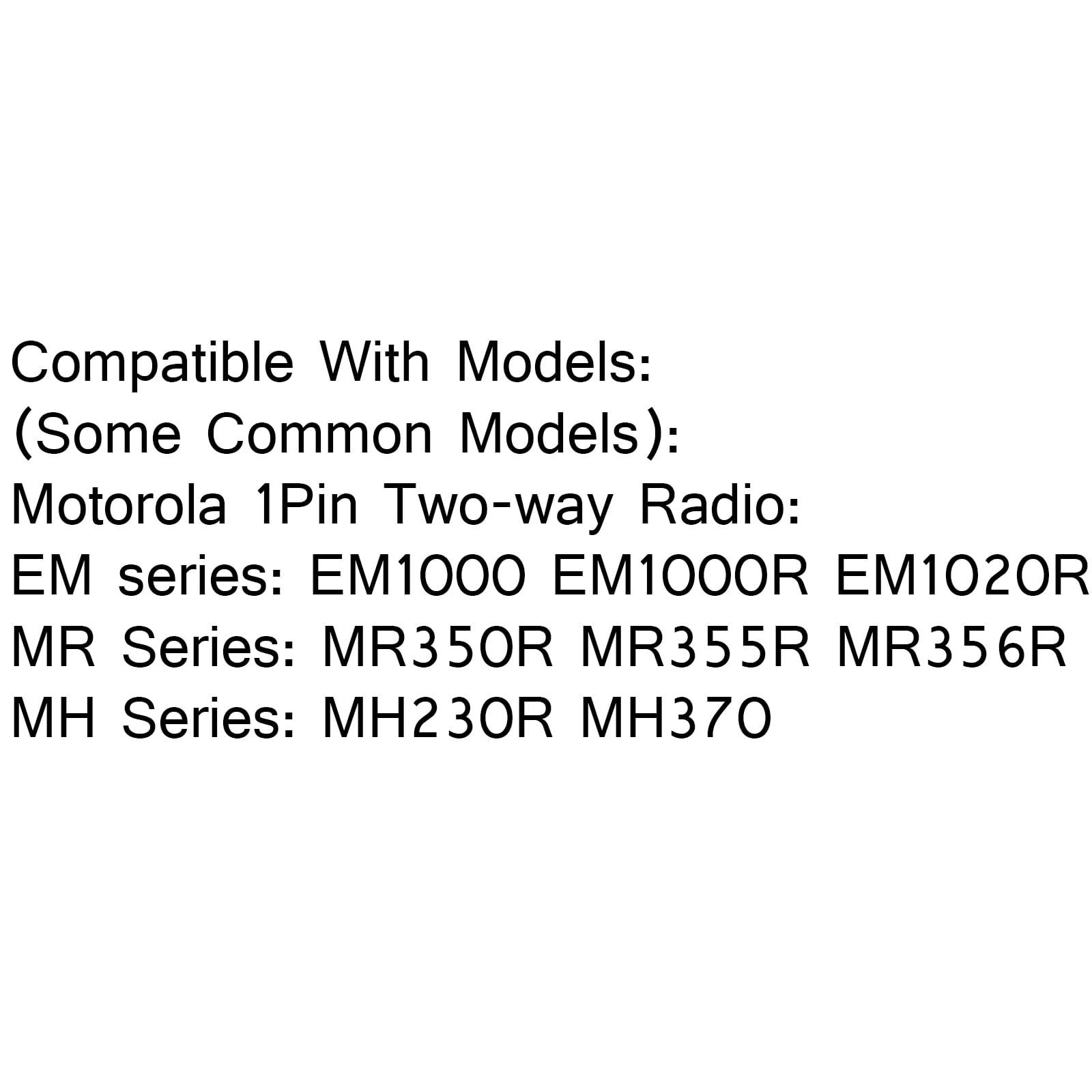 1Pcs 2.5mm Ear-Hook Nylon Headset PTT Mic For Motorola T6200 T6220 T280 Radio T/ 
