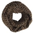 thumbnail image 1 of Peach Couture Chevron Design Hand Knit Multicolor Thick Chunky Versatile Infinity Loop Scarves, 1 of 3