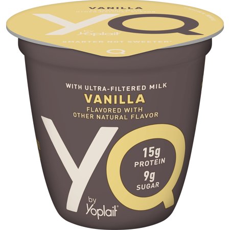 UPC 070470138497 product image for YQ by Yoplait Vanilla Single Serve Yogurt Made with Cultured Ultra-Filtered Milk | upcitemdb.com