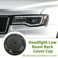 thumbnail image 3 of Tapa de polvo del faro No.68222838AA/61A18080137 Tapa trasera del faro de luz baja para Jeep Grand Cherokee SRT8 2014-2021 Cubierta de polvo del faro de plástico, 3 of 6