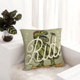 thumbnail image 6 of Yiaed Dinosaur Print Pillow Covers Super Soft Decorative Square Throw Pillow Covers Case Cushion Covers for Sofa Couch Bedroom Car Decor（No pillow core）-12"x12", 6 of 7