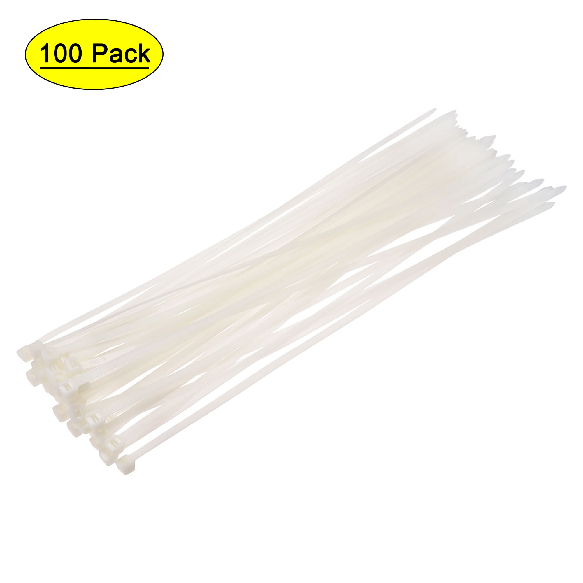 Kabelbinder Nylon Cable Ties with Label Tag 25 mm x 15 mm Self-locking Zip Ties