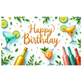 thumbnail image 3 of Colorful Design Happy Birthday Banner Cocktail Theme Party Decor Elegant Style for Birthday Celebration Event Decor Indoor Party, 3 of 8