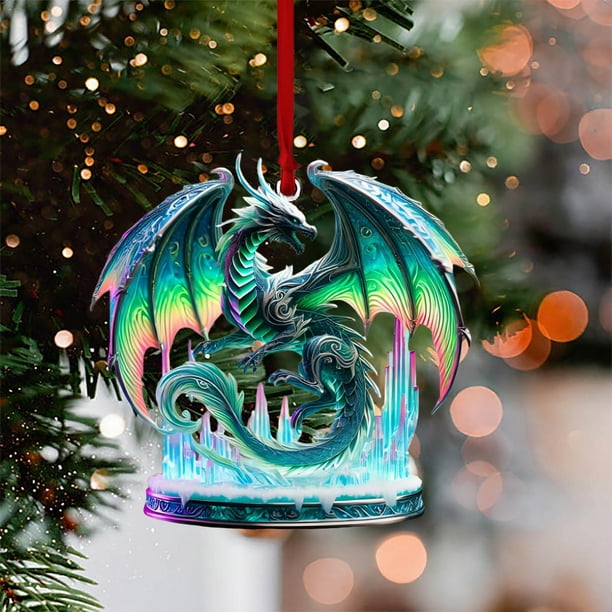 Colgantes Decorativos de Acrílico 2D para Navidad