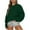 Olive Green, variant on Herrnalise Womens Fashion Womens Sweatshirt Fashion Women's Casual Long Sleeve Round Neck Ladies Loose Sweatshirt Tops Blouse Fall clothes for Womens S