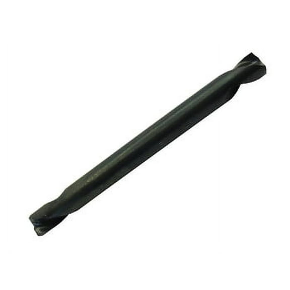 12 Pcs, 7/64" Black Oxide Hss Sheeters Double End Drill Bit, Drill America, D/Ade7/64 ,Flute Length: 1/2"; Overall Length: 1-7/8"; Shank Type: Round, Number Of Flutes: 2