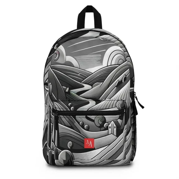 Rolling Hills and Whimsical Skies- Backpack