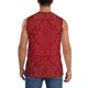 thumbnail image 4 of Fotbe Vintage Burgundy Men's Camiseta sin Mangas Estampada para Hombres, Playera Casual para Gimnasio, Entrenamiento, Playa-XX-Large, 4 of 7