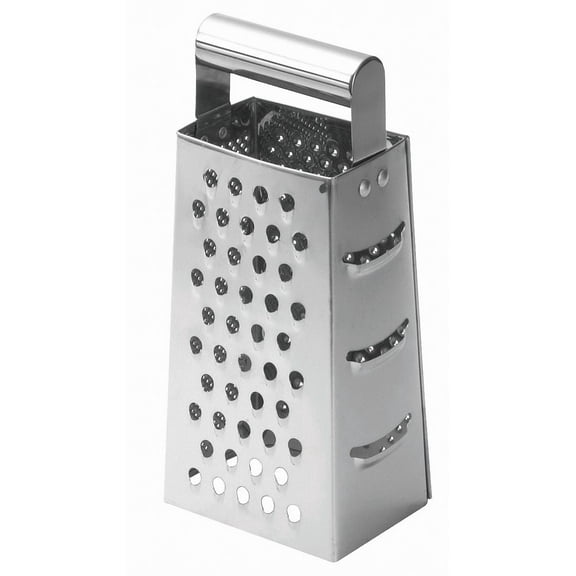 Tablecraft Tapered Box Grater,4 1/4 in L,SS SG202