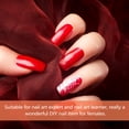 thumbnail image 2 of Miangastore 120 Pcs Faux Ongles Rouges Couverture Complète Faux Ongles Courts Art des Ongles pour DIY, 2 of 8