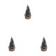 thumbnail image 3 of Billuyoard árbol de Navidad atmósferas de fiesta artificiales decoración de Navidad plástico DIY paisaje adorno falso regalo de fotografía Type1 NO1, 3 of 6