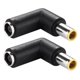 thumbnail image 1 of 2X Dc 7909 Macho A Dc 7909 Hembra Conector Adaptador de Potencia para Lenovo Thinkpad Ibm Ordenador Portátil Notebook, Codo de ÁNgulo Recto de 90 Grados, 1 of 5