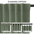thumbnail image 5 of EcoNesxp 1 Pce Rideau en Lin Vert Sauge 1 Pouce de long, 5 of 5