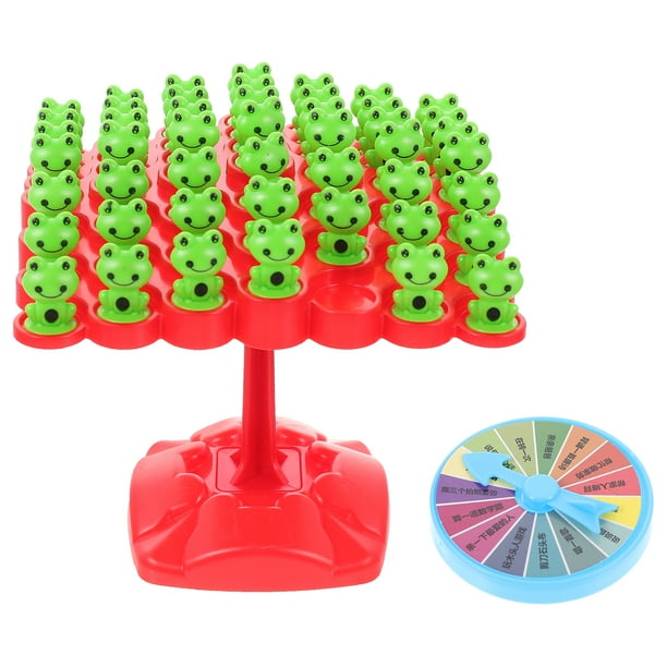 FELTECHELECTR 1 juego de árbol de equilibrio, juguete de batalla entre padres e hijos, juguete educativo para niños, juego de escritorio de ocio.