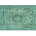 thumbnail image 1 of Ahgly Company Indoor Rectangle Abstract Light Blue Modern Area Rugs, 8' x 12', 1 of 4