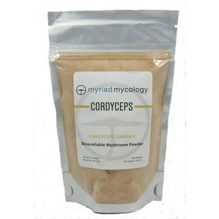 Cordyceps Mushroom - Myriad Mycology Cordyceps Mushrooms Powder, Dong Chong Xia Cao, 5.2 ounces