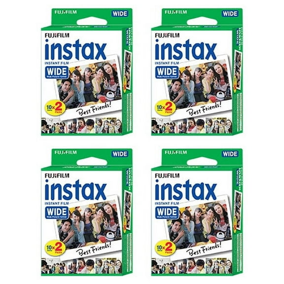 Fujifilm INSTAX WIDE Fuji Instant Film 80 Sheets for Wide 300 Instant Cameras