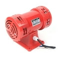 thumbnail image 5 of 110V 140db Motor Driven Metal Horn Industry Boat Alarm Air Raid Siren MS-490 Red, 5 of 9