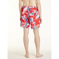 thumbnail image 3 of Reebok Men’s & Big Men's Printed Swim Trunks with Compression Liner, UPF 50+, 7” Inseam, Sizes S-2XL, 3 of 5