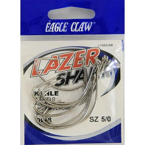 Lazer Sharp L142GH-5/0 Kahle Hook, Size 5/0 Hook