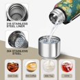 thumbnail image 3 of 20 Oz Pioneer Flower Coffee Tumbler Double Wall Insulated Stainless Steel Water Bottle | Metal Reusable Thermoses Flask with Cup Cap | Leak & Sweat Proof with Anti-Dust Lid, 3 of 7