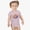Pink, variant on Pastel Pumpkin Bodysuit for Infants, Ideal for Fall Festivities