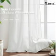 Doorway Curtains Privacy Room Divider For Room Seperation,Sheer Faux