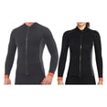 thumbnail image 2 of Diving Jacket High Efficiency Cold Proof Nylon Material Good Elasticity Swimsuits Strong Sunscreen Smooth Leather Edging Wetsuit Men Black L, 2 of 8