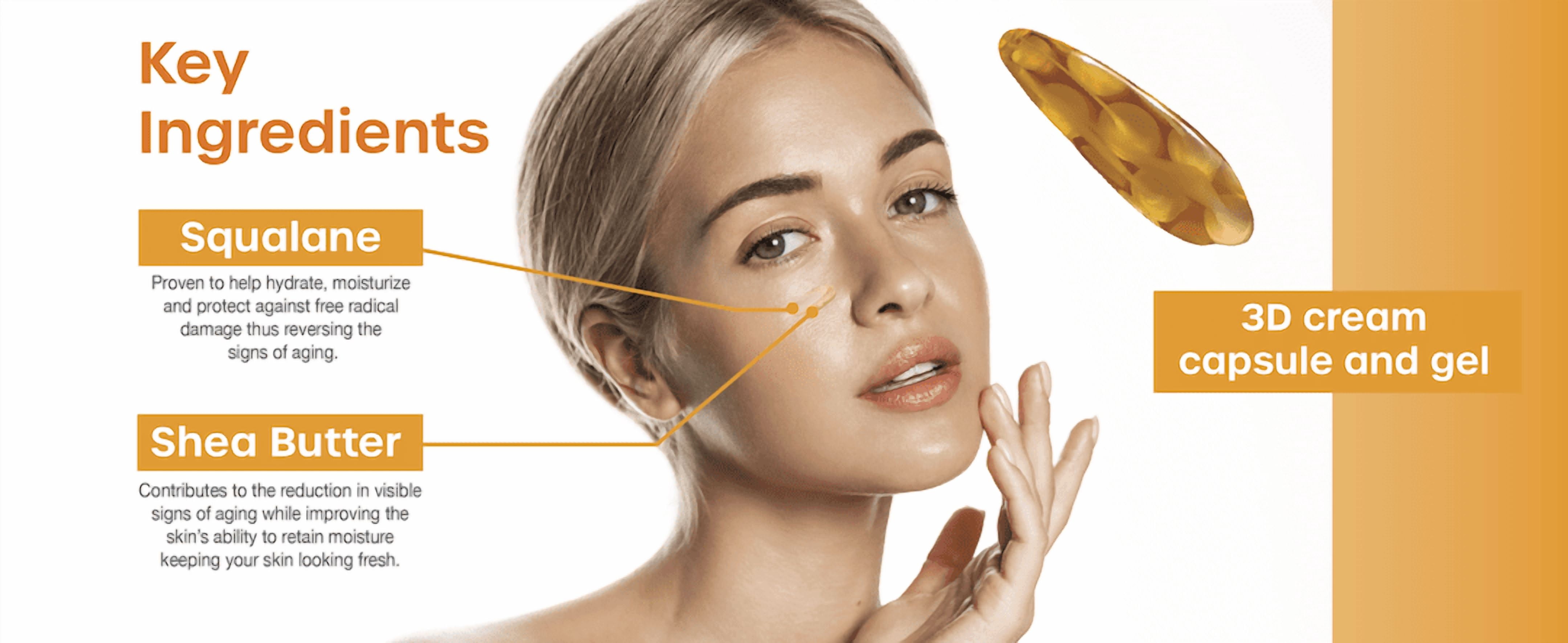 My iN.gredients Vitamin Complex Capsule Cream - Brightening & Nourishing Cream for All Skin Types (30ml)