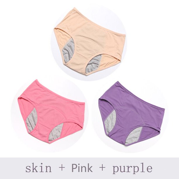 3 unids/set bragas menstruales a prueba de fugas, ropa interior para mujer, pantalones sexis, ropa interior para incontinencia, calzoncillos, triangulación de envíos de talla grande Tan Jianjun unisex