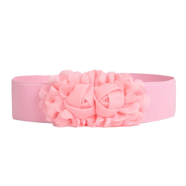 Minnieouse Cinturón de mujer Correas de vestir Cintura femenina Cinturones de niña para decoración Rosa Type3 NO3 Minnieouse AP009909-04