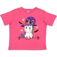 thumbnail image 3 of Inktastic Halloween Girls Unicorn Witch Girls Toddler T-Shirt, 3 of 5