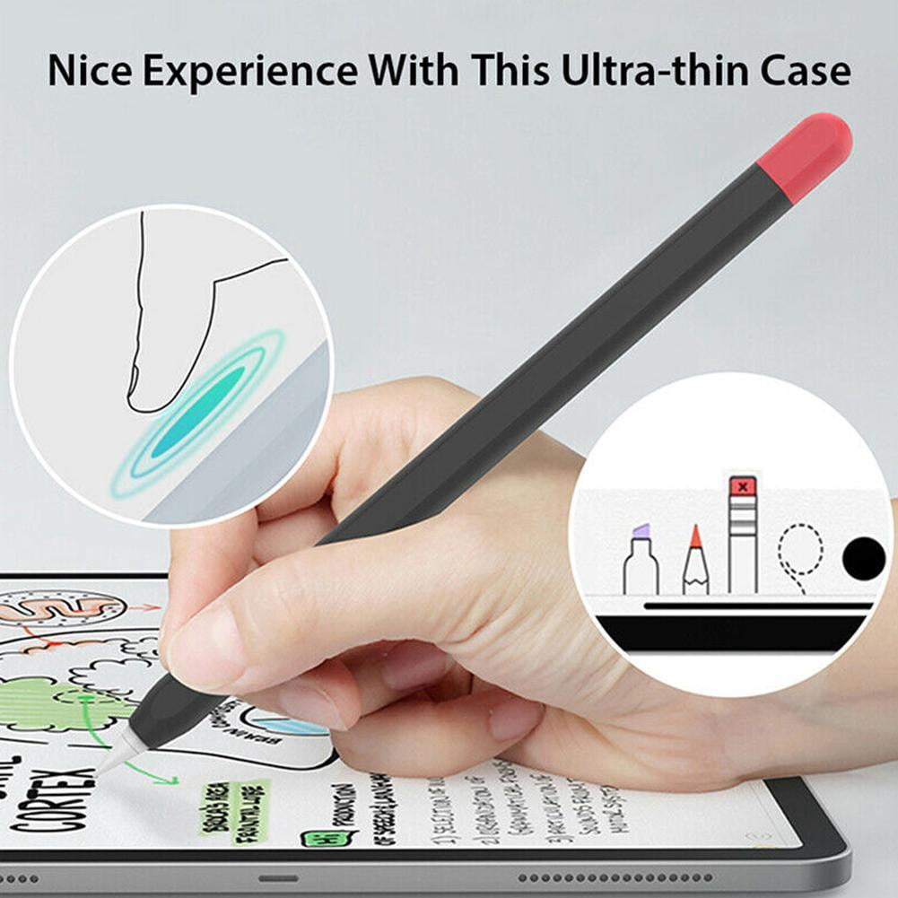Apple Pencil Stylus 1/2 Generation Hit Color Silicone Protective Cover Non-slip Anti-fall Pen Cover