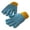 Sky Blue, variant on YABCSAZ Women's Jacquard Knit Thermal Gloves, Winter Thermal Gloves with Fleece Lined Touchscreen Thumbs, Windproof Knit Gloves for Women Warm Mittens, Yellow