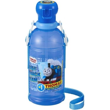 Children's Thomas and Friends Water Bottle with Flip Cap and Internal Straw 400ml (13.53 fl. oz)