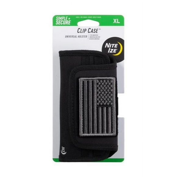 Nite Ize 3010756 Étui de Cellulaire avec Clip pour Universel, Noir - Très Grand