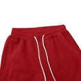 thumbnail image 3 of Ploknplq Jumpsuits for Women,Jogging Suits for Women Plus Size,Lounge Sets for Women,Sweatpants Sweatshirt Set For 2 Piece Tracksuit,Matching Sets Women Clothing,Track Suits for Women Set Red 2XL, 3 of 8