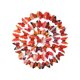 thumbnail image 4 of 200 pegatinas de mariposas 3D voladoras para decoración de pared, mariposas de PVC para manualidades. Rojo, 4 of 9