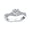 Silver, variant on Bling Jewelry Womens 2CT Solitaire Pave CZ Cubic Zirconia Infinity Engagement Ring .925 Sterling Silver