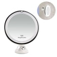 thumbnail image 1 of New Version 10X Magnifying Makeup Mirror with Lights, Intelligent Switch, 360 Degree Rotation, Powerful Suction Cup, Portable, Good for Tabletop, Bathroom, Traveling, 1 of 8