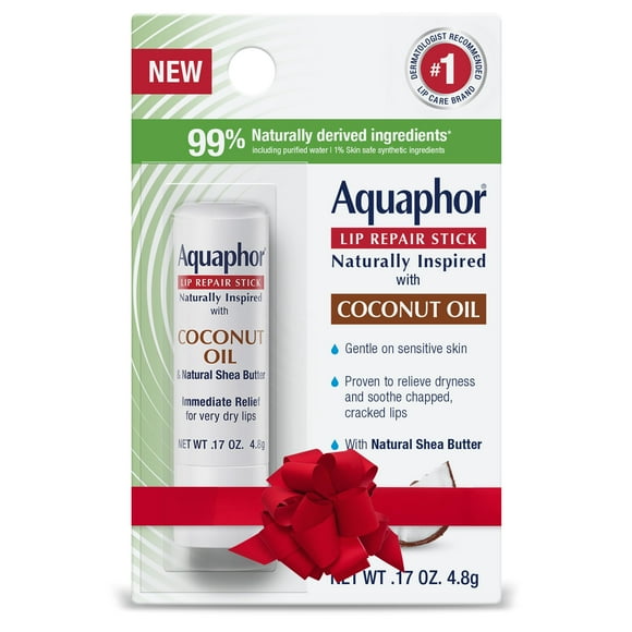 Bálsamo labial Aquaphor, barra reparadora de labios de inspiración natural, 5 ml